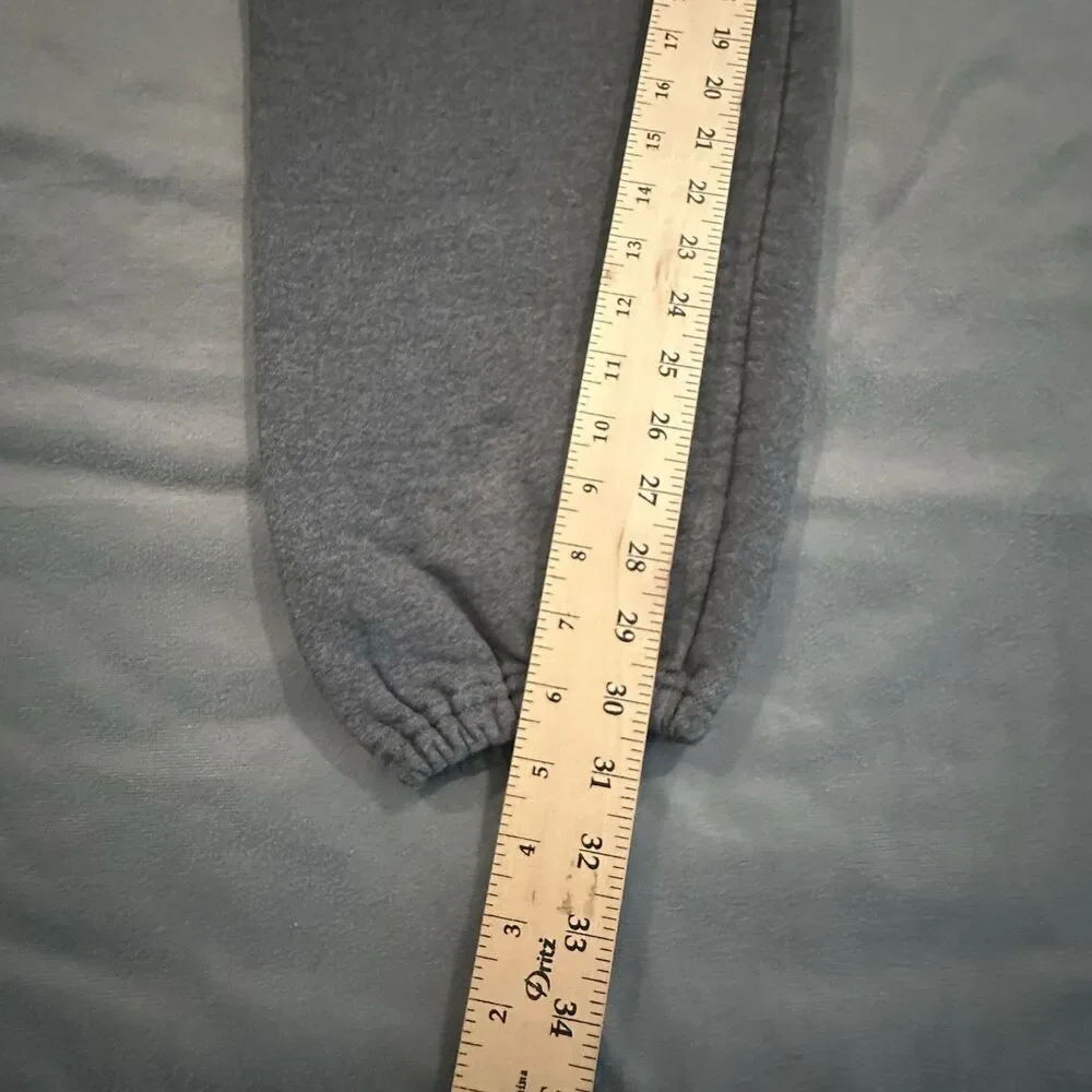 Vintage 90s Lee Heavyweight Sweatpants Mens L Cotton Made in USA Tapered Casual